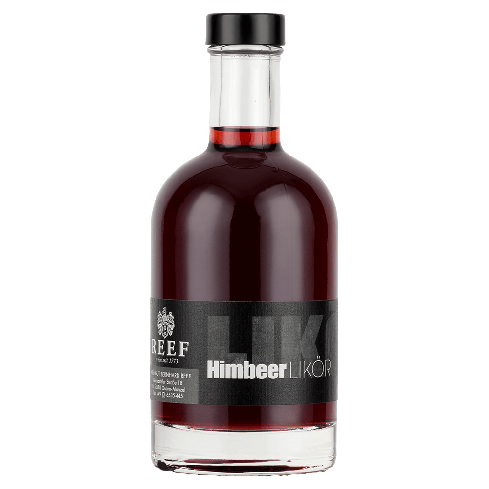 Himbeerlikör Flasche Himbeerlikör